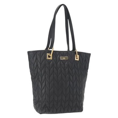 Gucci Vintage tote Leather, Black, Leather, Tote Bag