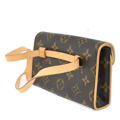 Louis Vuitton Florentine Waist Monogram Canvas, Brown, Canvas, Clutch