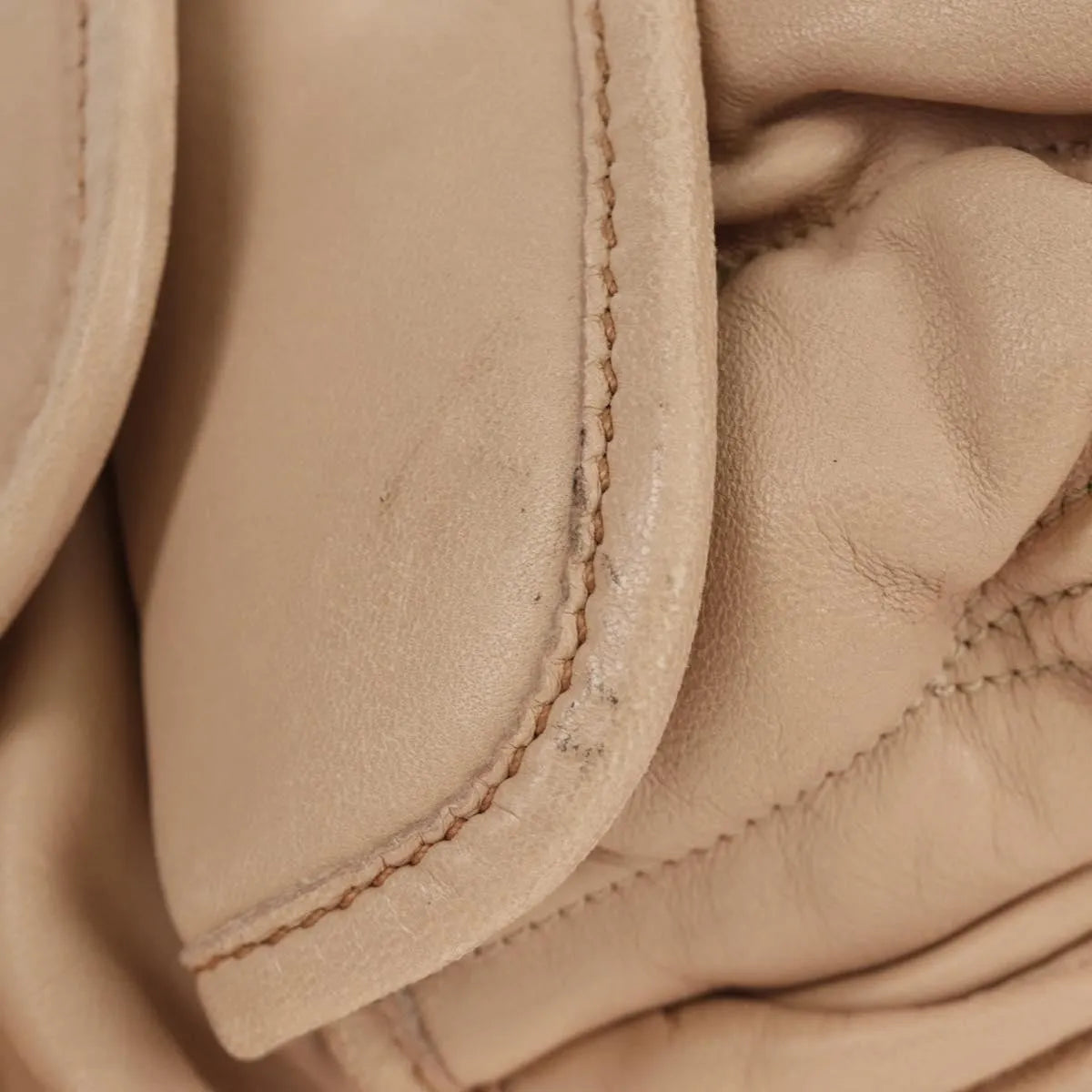 Miu Miu Madras Convertible Lock Tote Leather, Pink_gold, Leather, Handbag