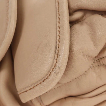 Miu Miu Madras Convertible Lock Tote Leather, Pink_gold, Leather, Handbag