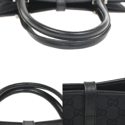 Gucci Jackie Tote GG Canvas, Black, Canvas, Handbag