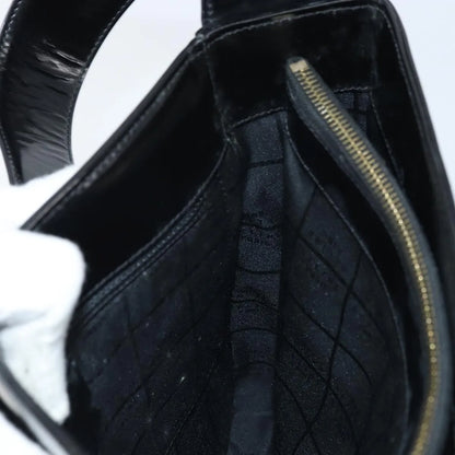 Celine Vintage Leather, Black, Leather, Shoulder Bag