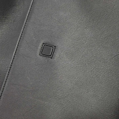 Cartier Cabochon Leather, Black, Leather, Handbag
