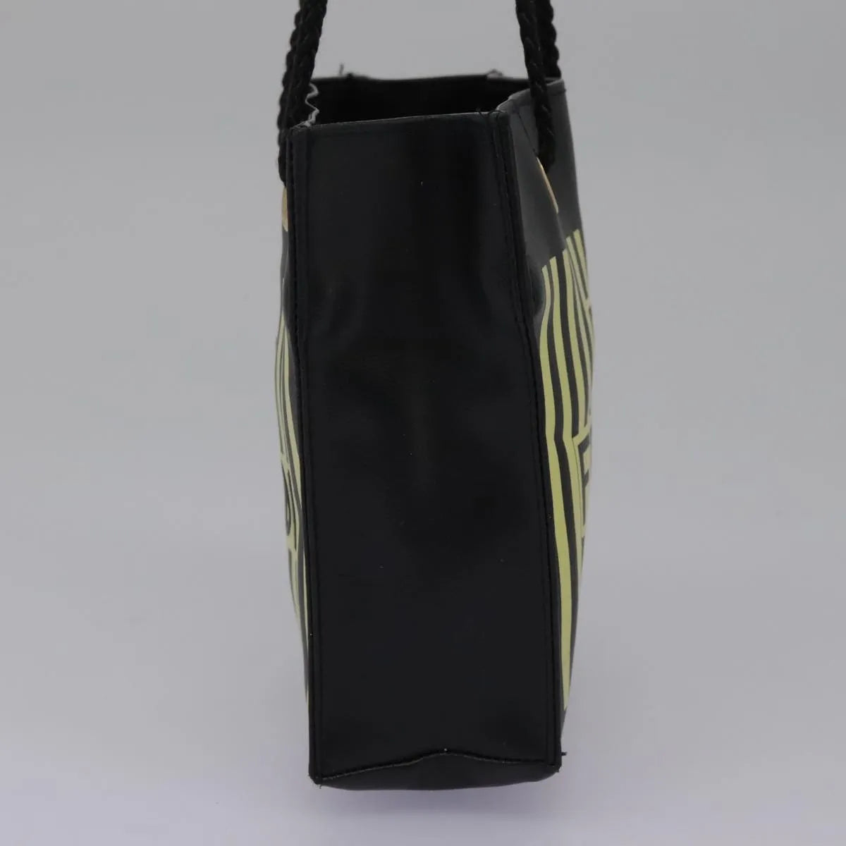 Fendi Fazzuolo Leather, Black, Leather, Tote Bag