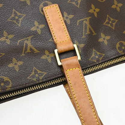 Louis Vuitton Cabas Mezzo Monogram Canvas, Brown, Canvas, Tote Bag