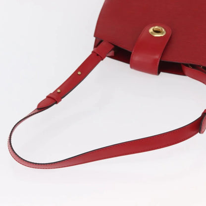 Louis Vuitton Cluny Epi Leather, Red, Leather, Shoulder Bag