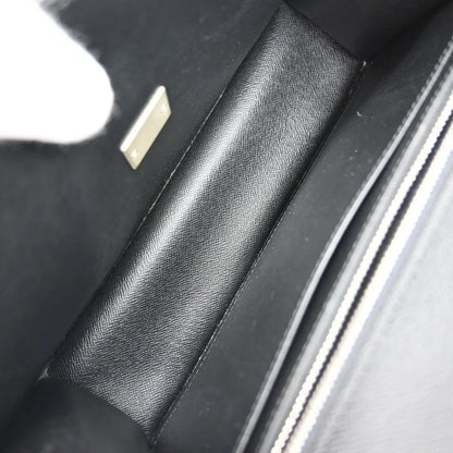 Louis Vuitton Selenga Pochette Taiga Leather, Black, Leather, Clutch
