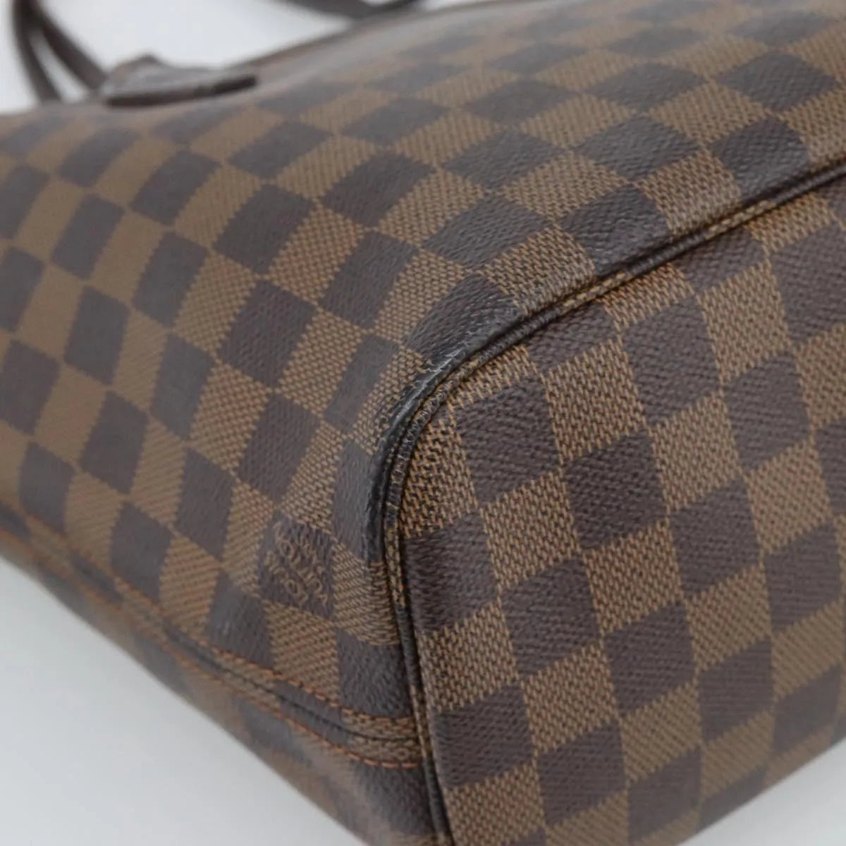 Louis Vuitton Neverfull Tote Damier, Brown, Canvas, Tote Bag