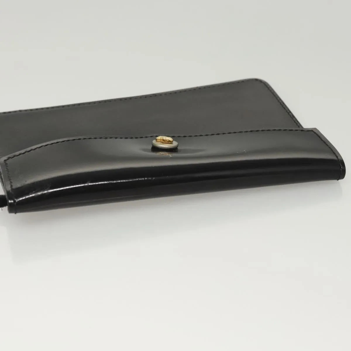 Salvatore Ferragamo Vintage Patent leather, Black, Patent Leather, Handbag