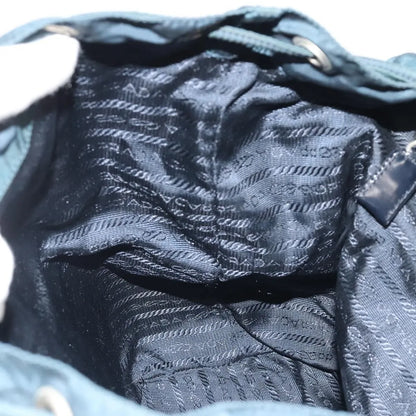 Prada Double Front Pocket Tessuto, Navy, Nylon, Backpack