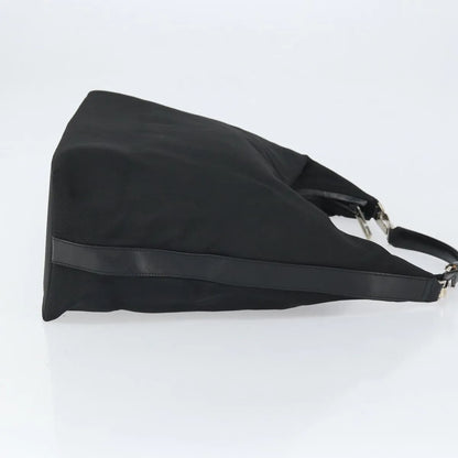 Gucci Vintage Nylon, Black, Nylon, Shoulder Bag