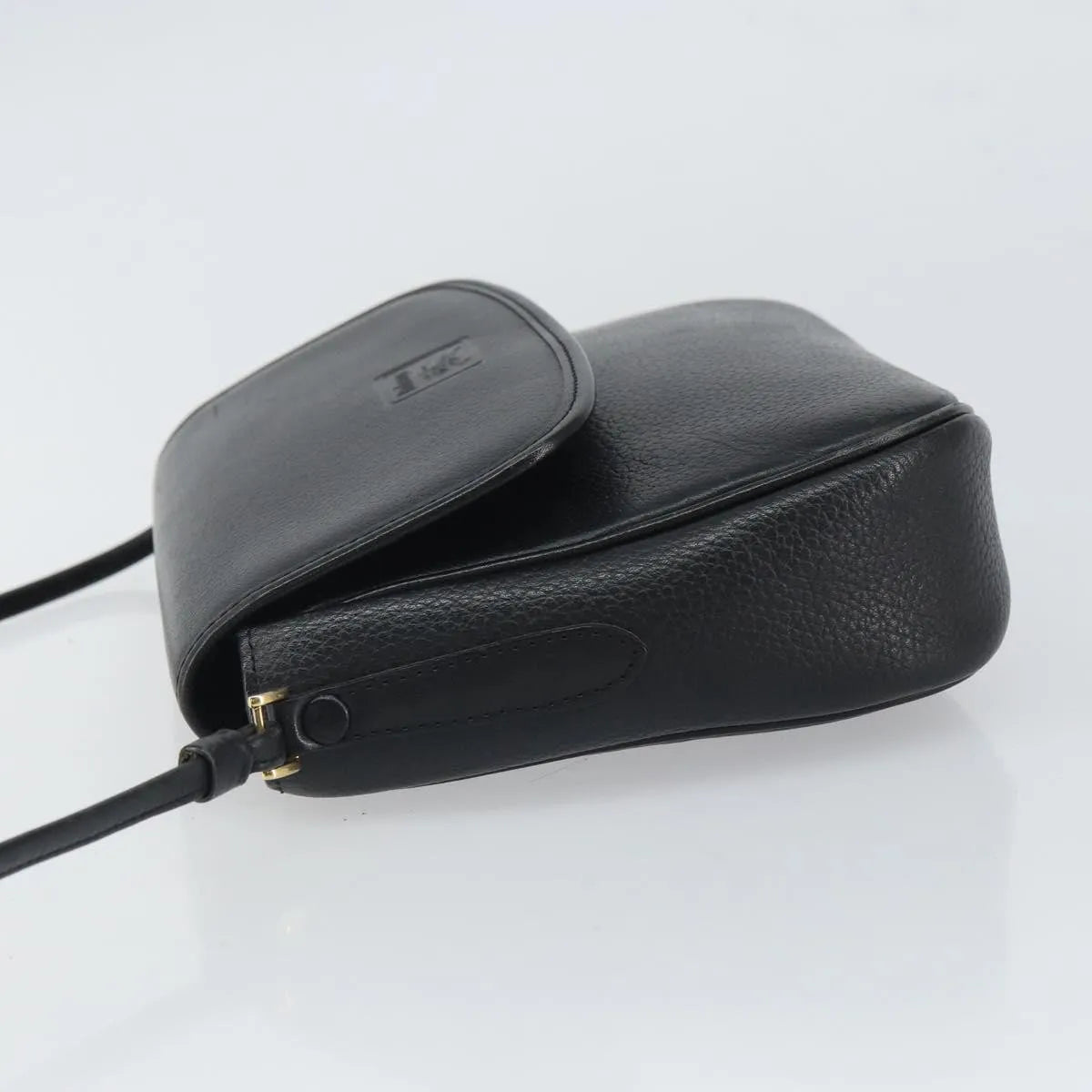 Burberry Vintage Leather, Black, Leather, Shoulder Bag