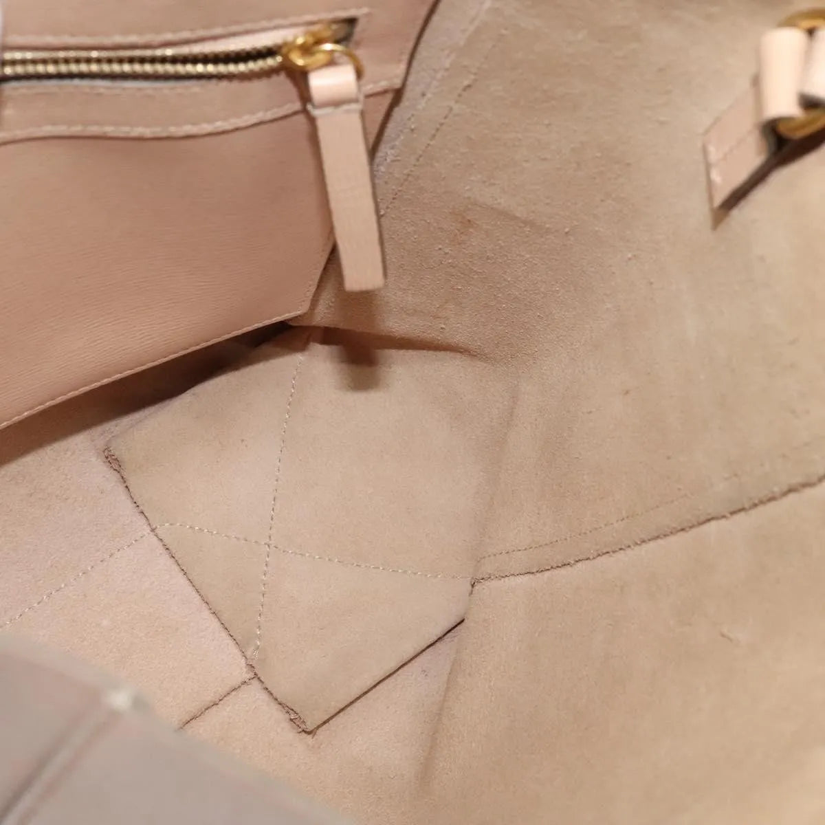 Celine Vertical Cabas Tote Leather, Pink, Leather, Tote Bag