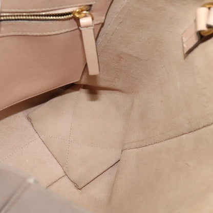 Celine Vertical Cabas Tote Leather, Pink, Leather, Tote Bag