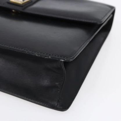 Burberry Nova Check Shoulder Bag Leather, Black, Leather, Shoulder Bag
