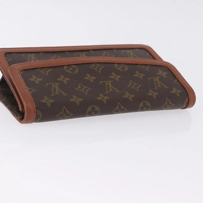 Louis Vuitton Dame Pochette Monogram Canvas, Brown, Canvas, Clutch