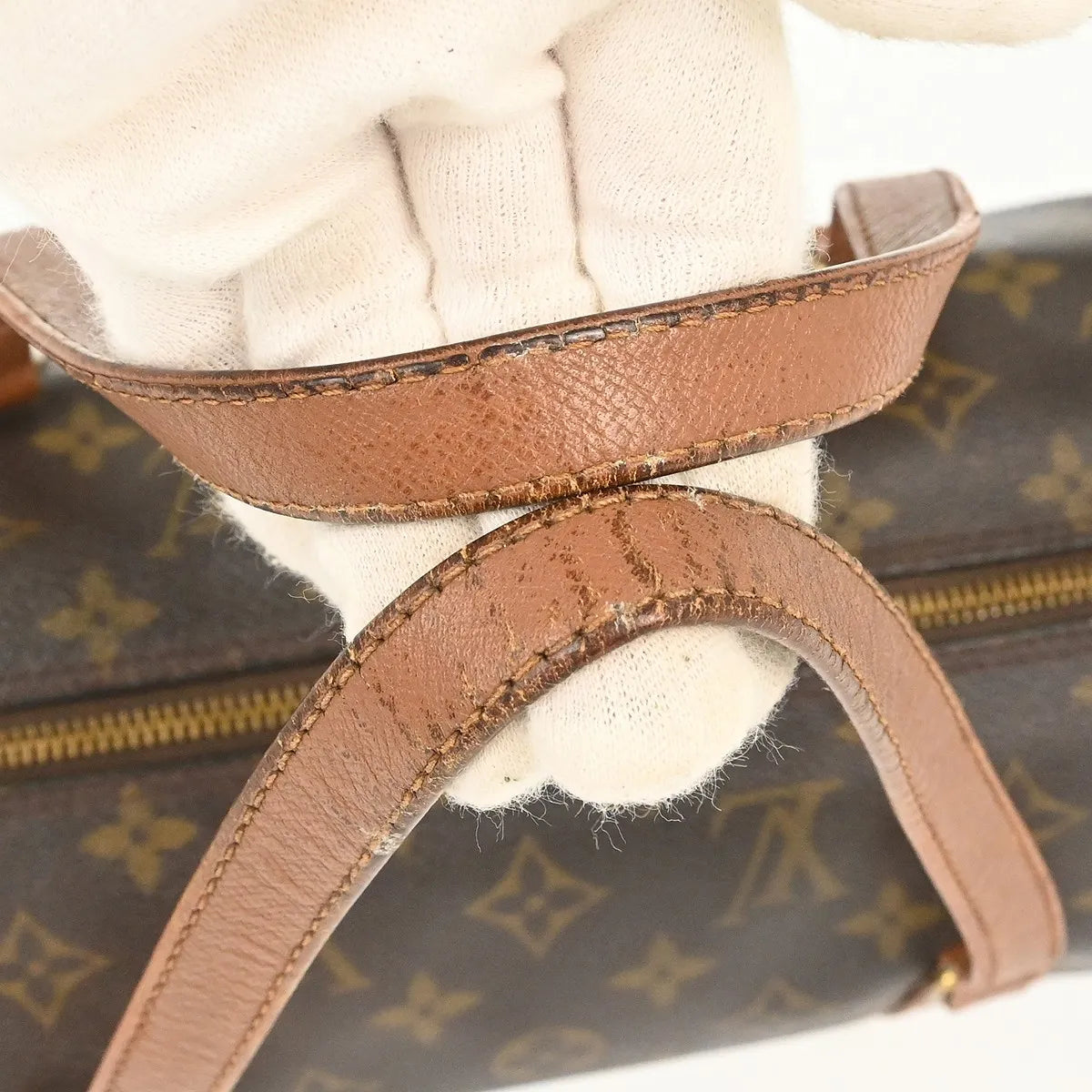 Louis Vuitton Papillon Monogram Canvas, Brown, Canvas, Handbag