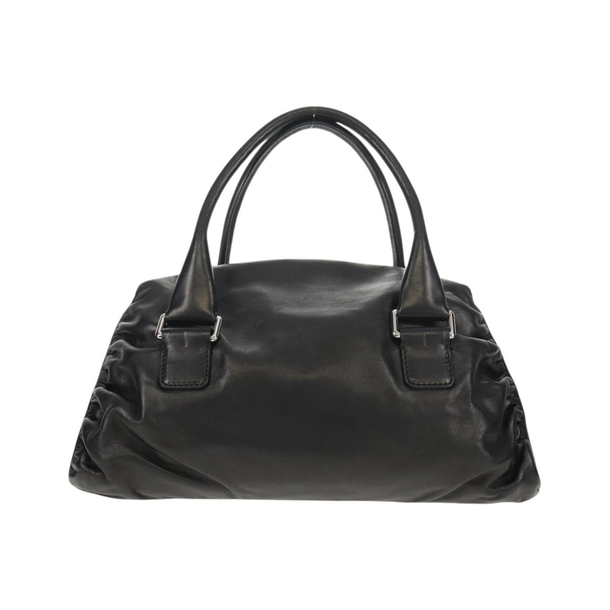 Valentino Garavani Histoire Tote Leather and Strass, Black, Leather, Shoulder Bag