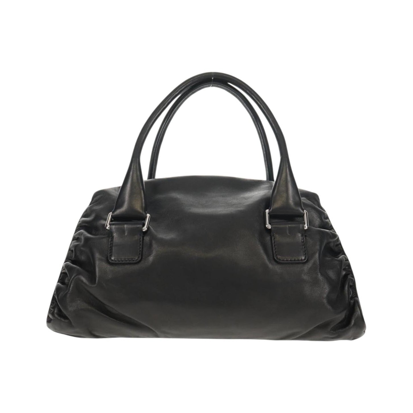 Valentino Garavani Histoire Tote Leather and Strass, Black, Leather, Shoulder Bag