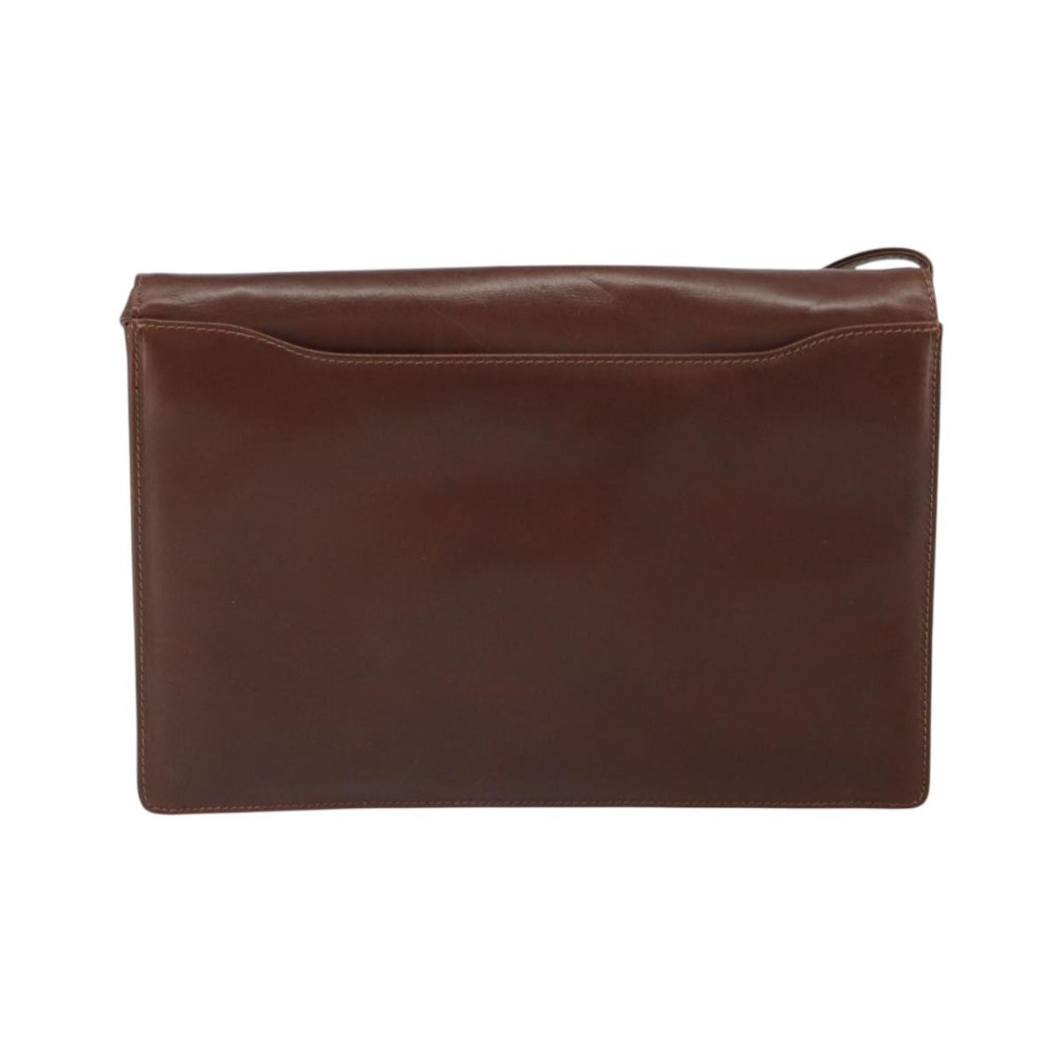 Valentino Garavani Vintage Leather, Brown, Leather, Shoulder Bag