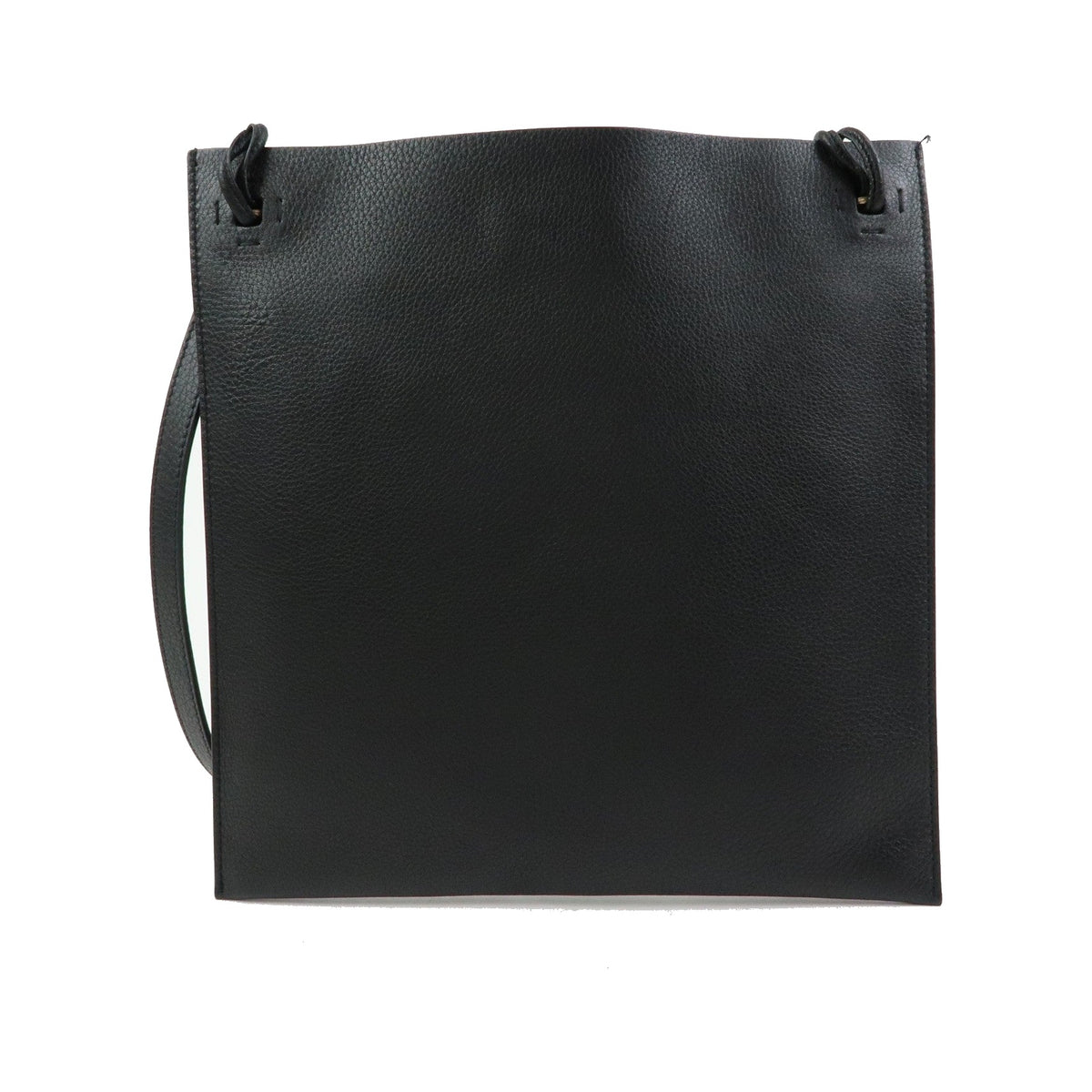 Valentino Garavani Vintage Leather, Black, Leather, Shoulder Bag