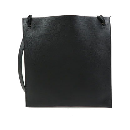 Valentino Garavani Vintage Leather, Black, Leather, Shoulder Bag