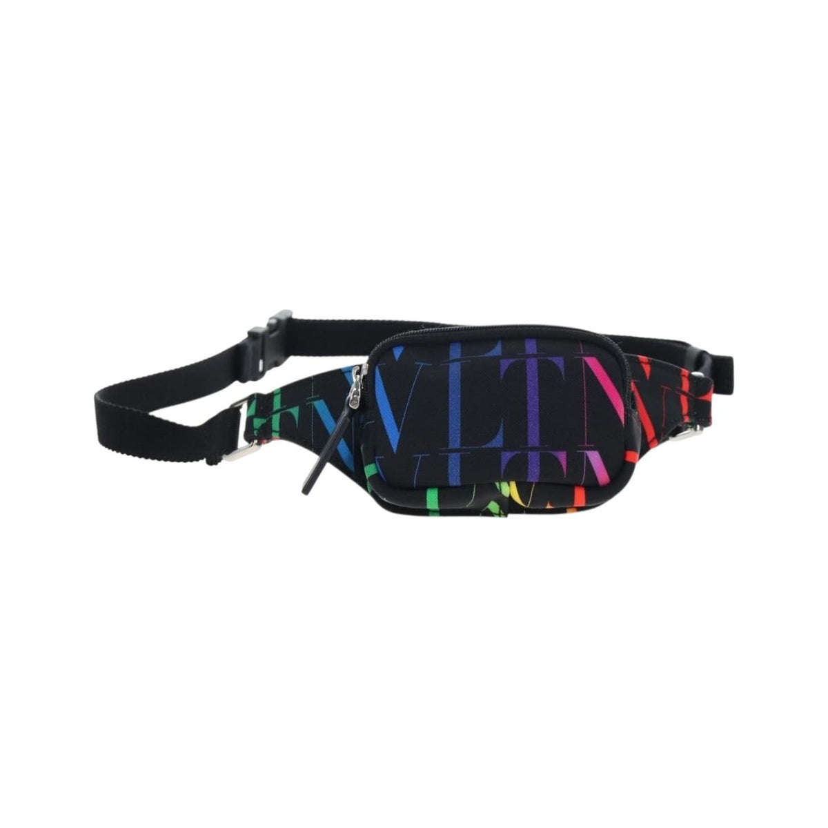 Valentino Garavani VLTN Times Waist Printed Canvas, Multicolour, Canvas, Handbag