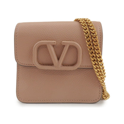 Valentino Garavani VSling Leather, Pink, Leather, Shoulder Bag