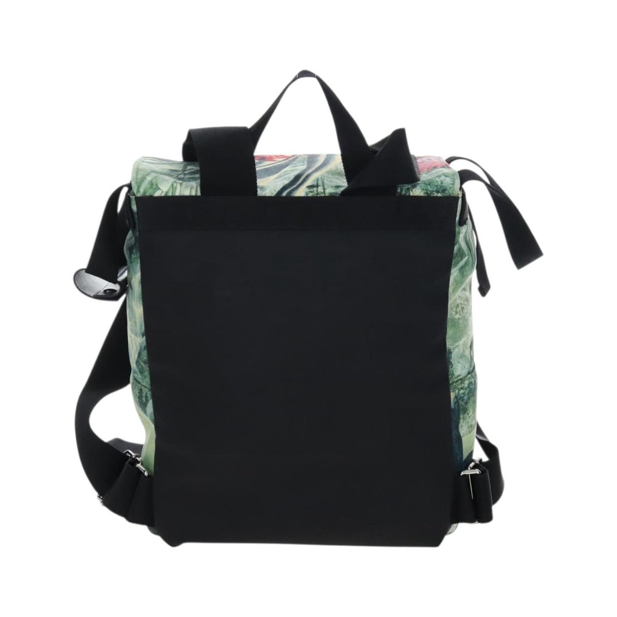 Valentino Garavani x Roger Dean Dragon Printed Nylon, Green, Nylon, Backpack