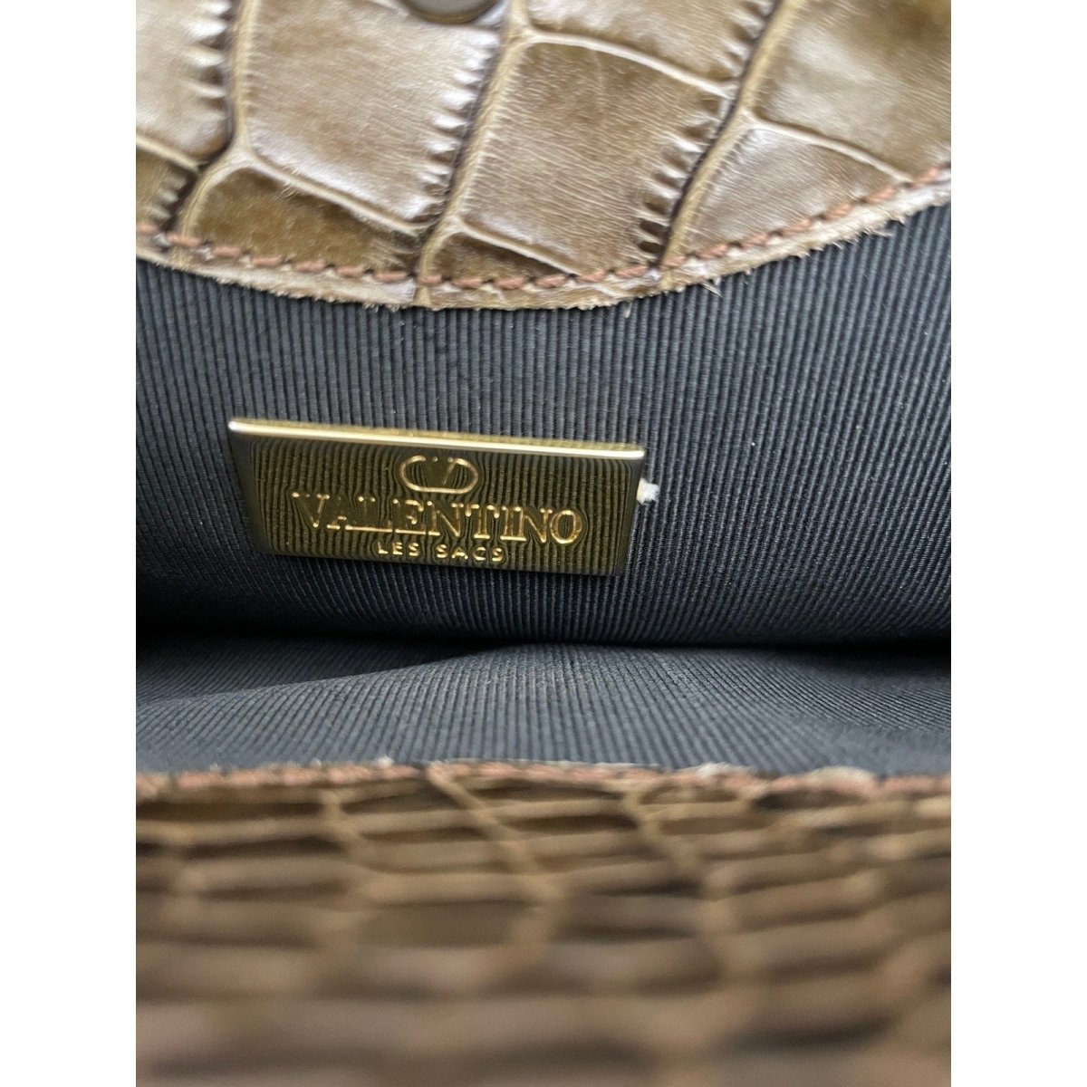 Valentino Les Sacs Shoulder Bag Brown - Brandsamsara