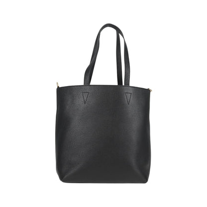 Versace Medusa Tote Leather, Black, Leather, Tote Bag