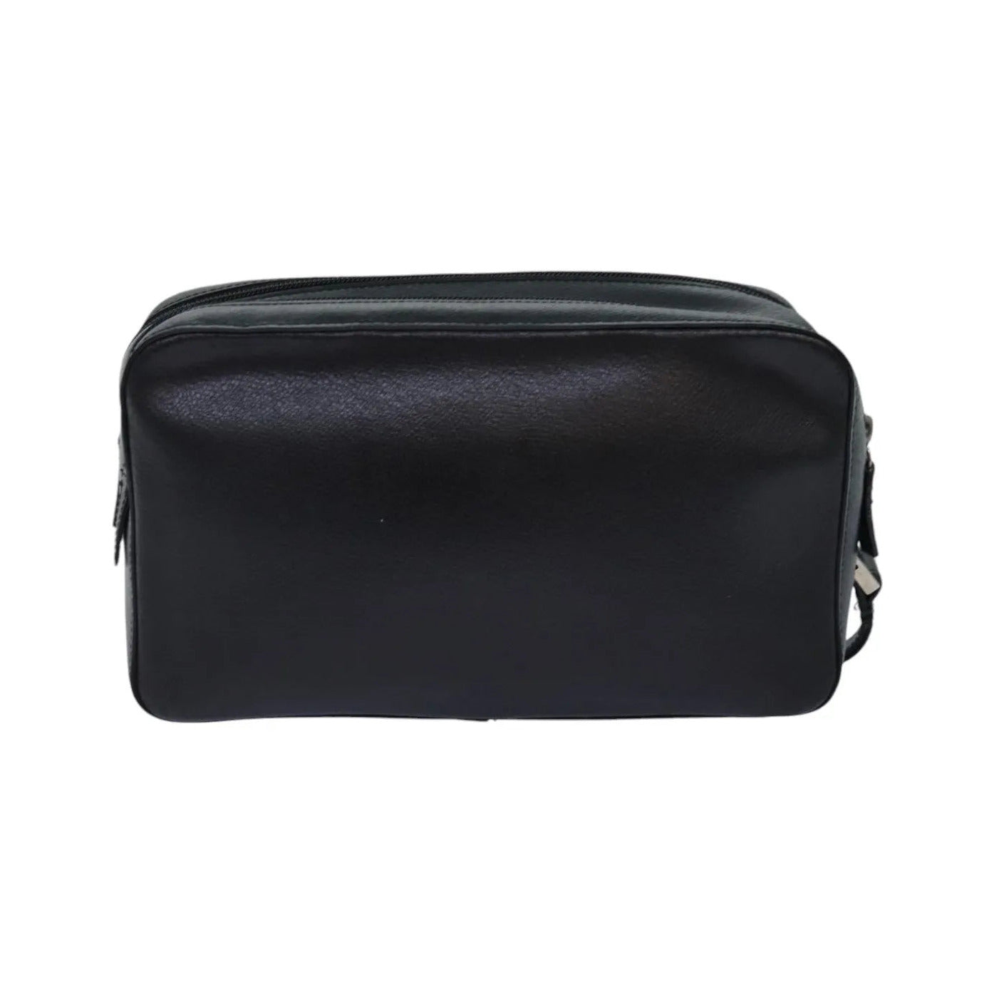 Versace Vintage Clutch Leather, Black, Leather, Clutch