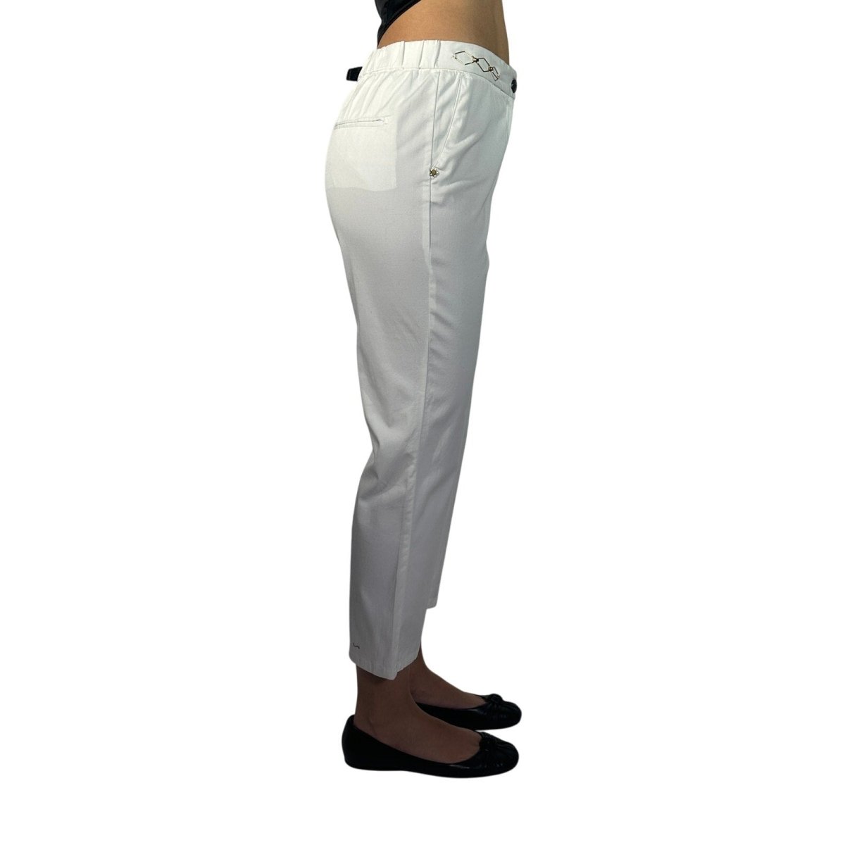 White Sand Kick Flare Pants - Brandsamsara