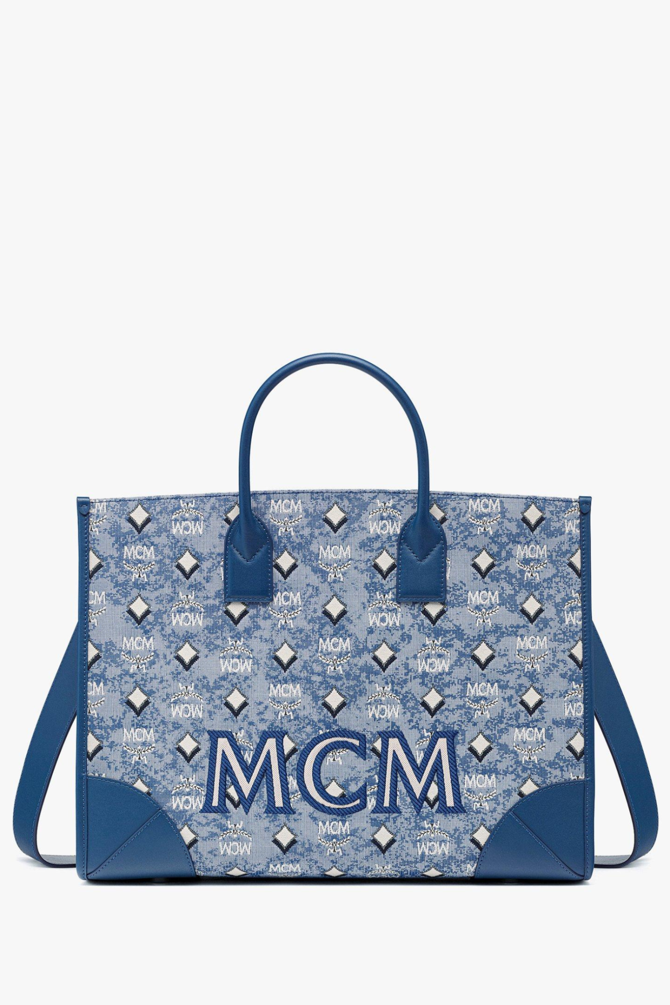 MCM Munchen Vintage Monogram Tote Bag