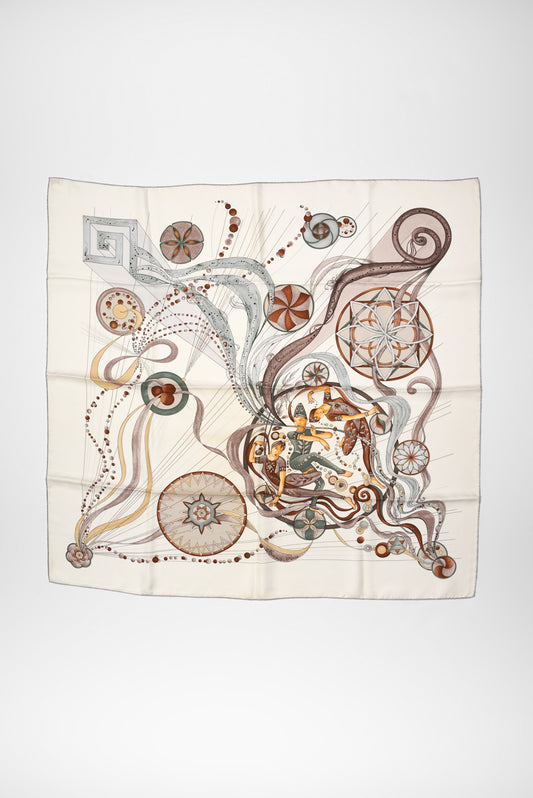 Hermes La Danse du Cosmos Scarf
