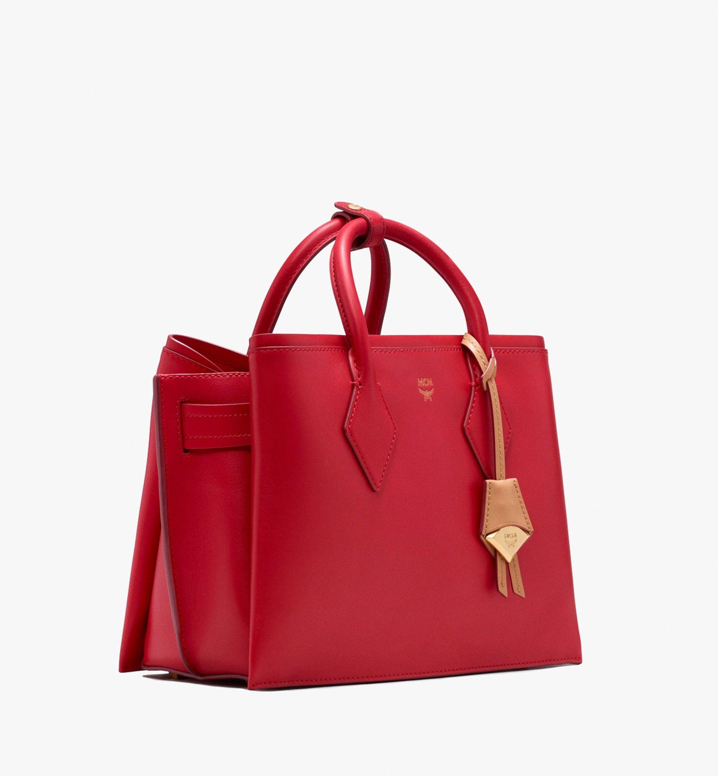MCM NEO MILLA PARK AVENUE TOTE MED TEABERRY